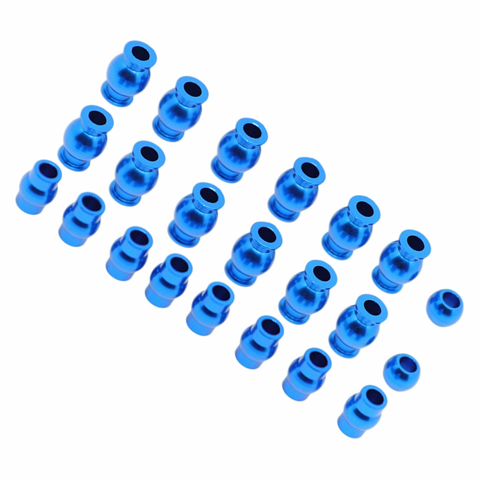 22x Aluminum Alloy RC Truck Ball Head for Arrma Big Rock Typhon 3S BLX 4WD //10