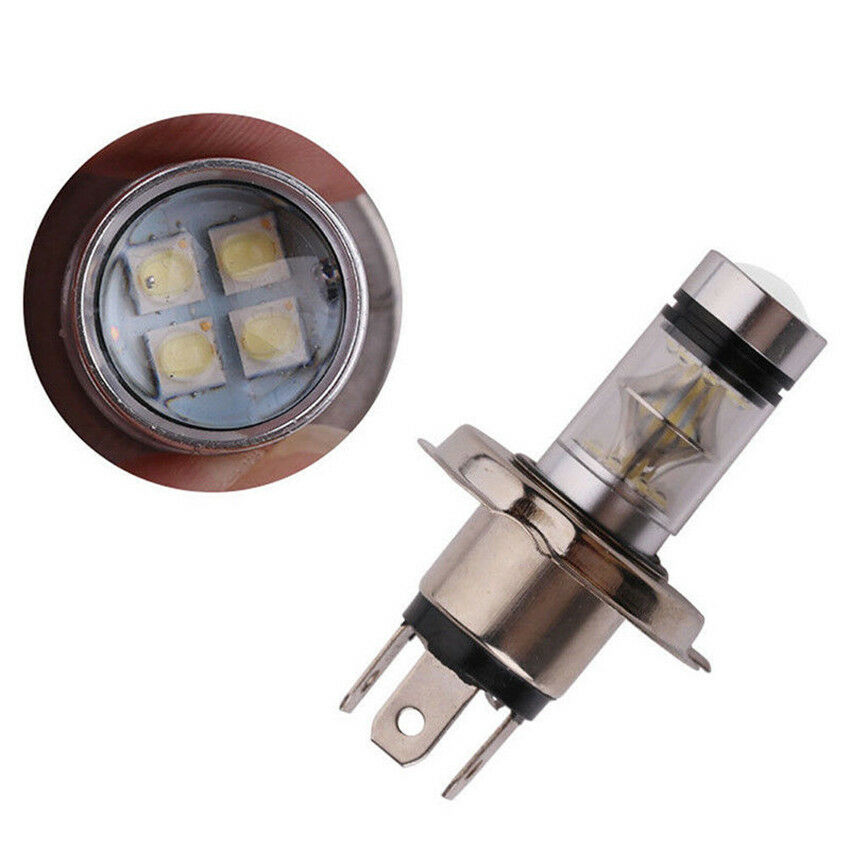2Pcs Hi/Lo Beam LED Headlight Kit Headlight Fog Light  100W 8000K White Light