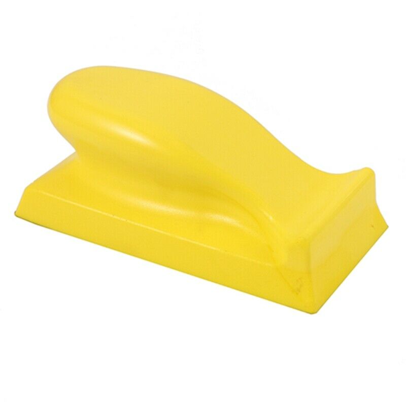 70X120Mm Foam Hand Sanding Block Hand Pad Polishing Pad For Hook And Loop DiscK1