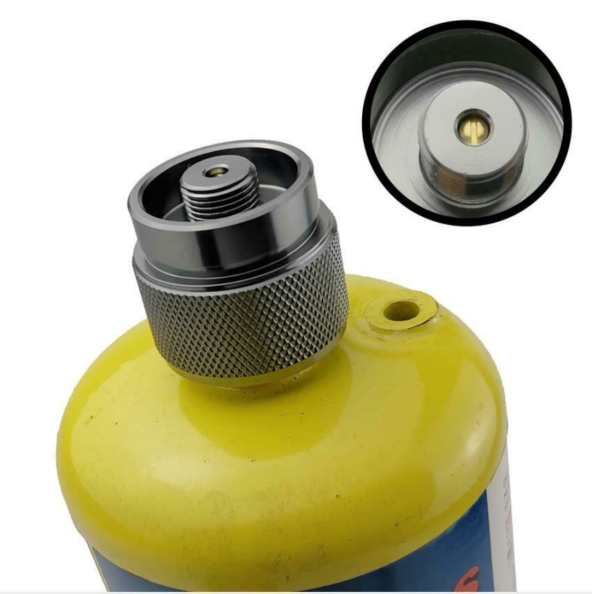Portable Camping Stove Adapters, Propane Small Tank Input Lindal Output Stove 1P