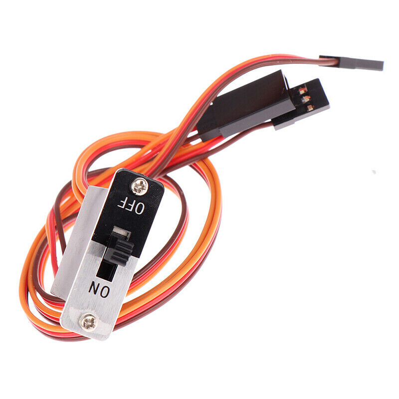 3 Way Medium On/Off Power Switch Wire Harness Cable JR Connectors Plug Re.l8