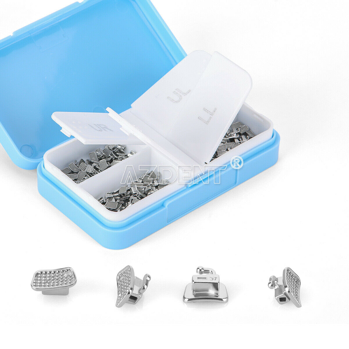 Dental Orthodontic 2nd Molar Buccal Tube MBT.022 Bondable Non-Conv Monoblock