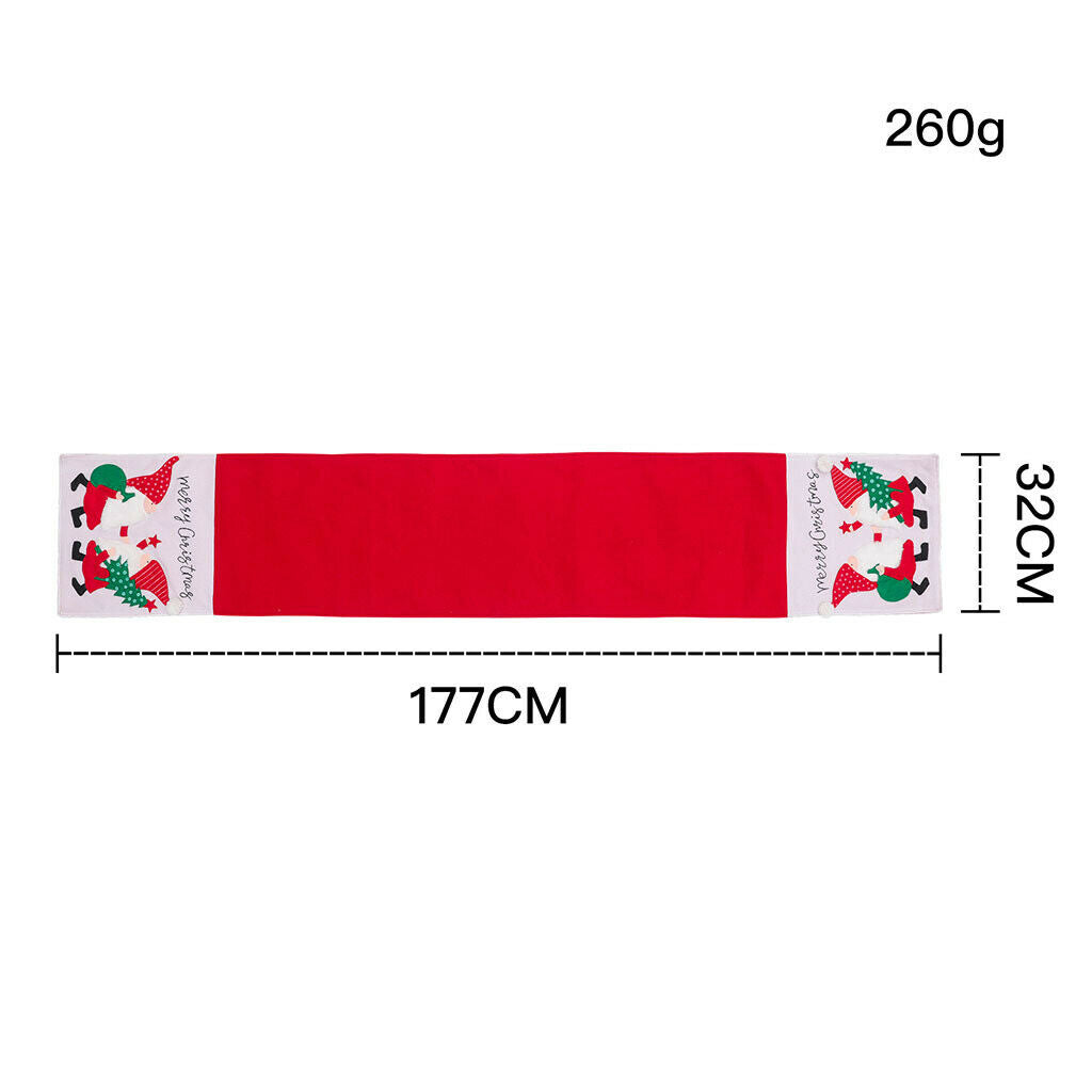 Christmas Table Runner Placemats for Centerpiece Dining Table Decorations