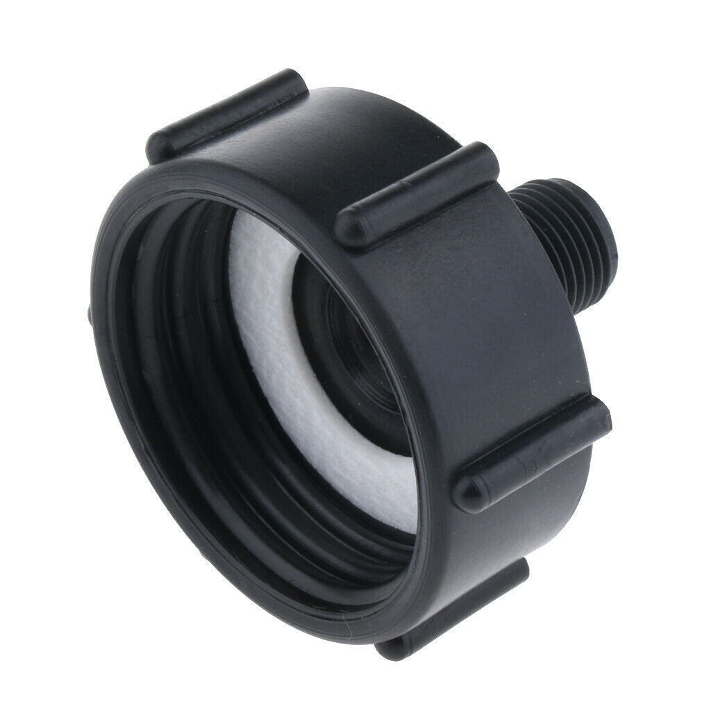 2" IBC Tote Tank Valve Adapter DN50 for 1/2" Thread Hose Pipe Plastic