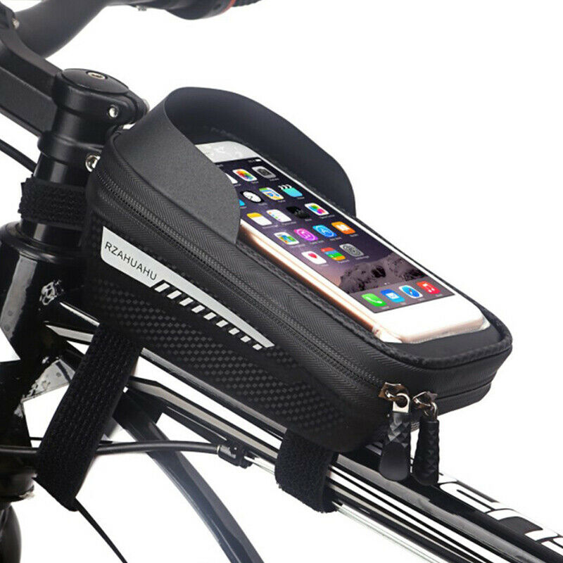 Bicycle Bag Frame Front Top Tube Bike Bag 6.5in Phone Case Touchscreen BagBDAU