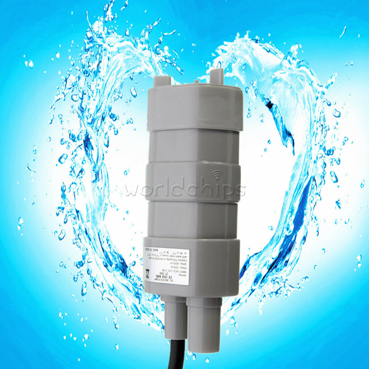 DC12V 1.2A Micro Submersible Motor Water Pump 5M 14L/Min 600L/H 6-15V Fish Pond