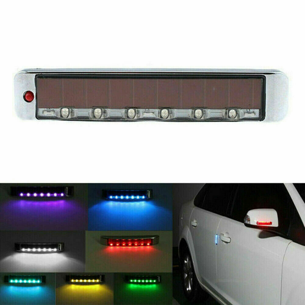 Car Door Anti-Static Solar Energy Protection Anti-Collision LED Decoration Light