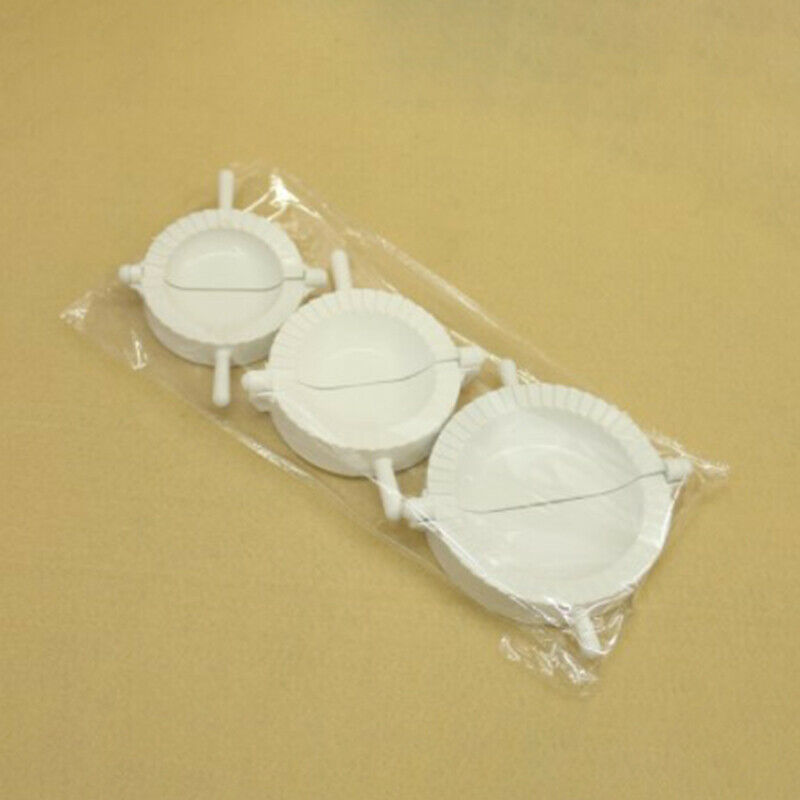 Dumpling Molds Plastic Dough Press Dumpling Mold Chinese Food Jiaozi Mak.l8