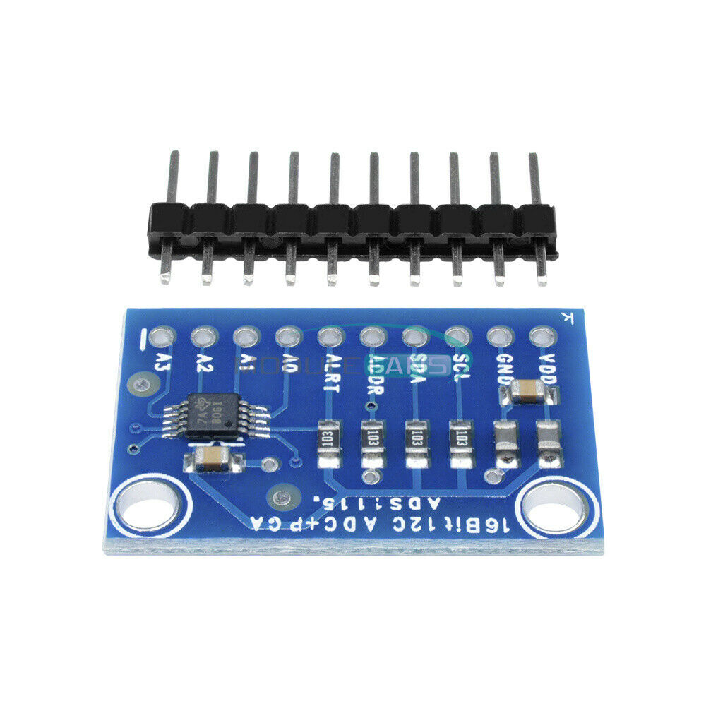 5PCS ADS1115 16 Bit I2C Module ADC 4 Channel+ Pro Gain Amplifier RPi For Arduino