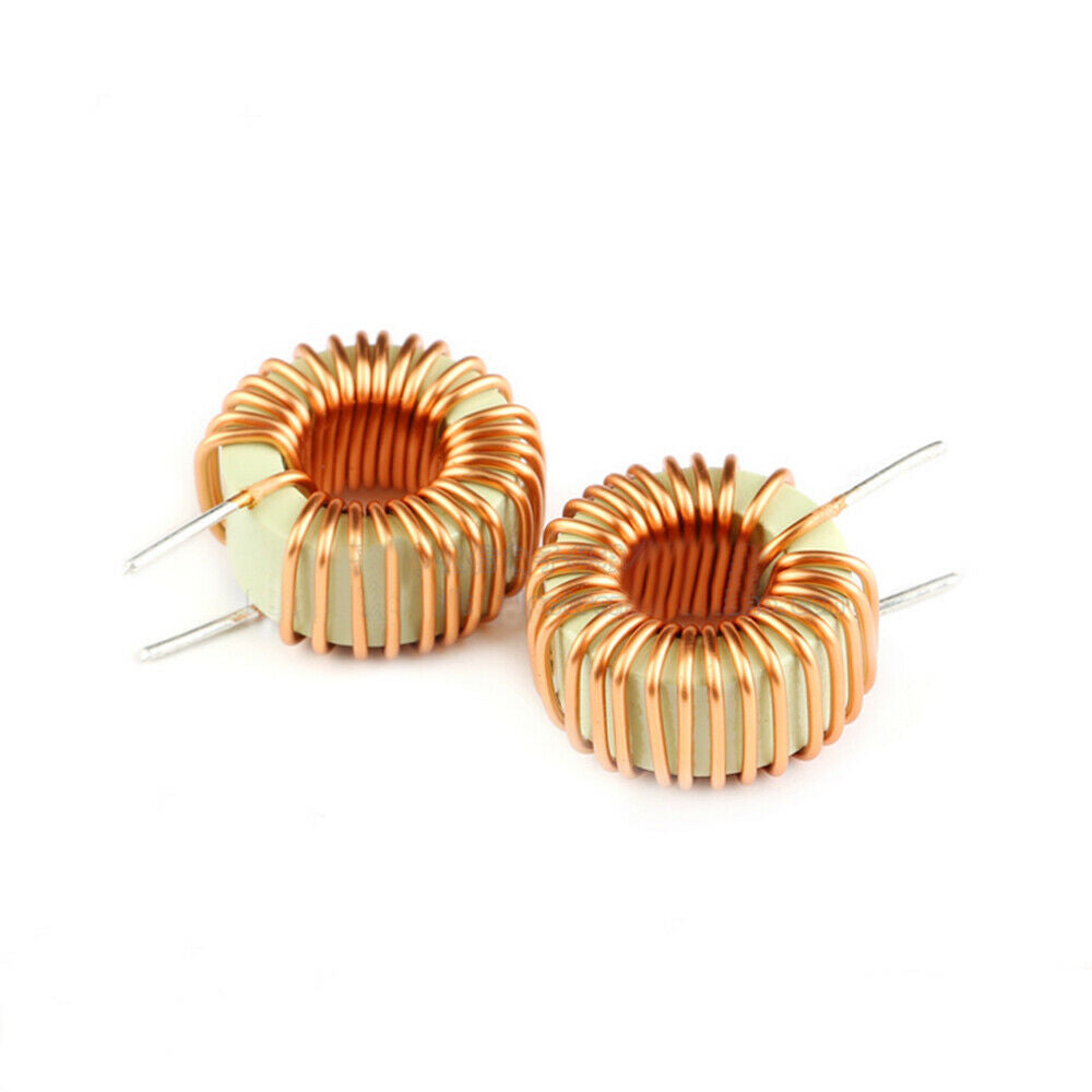 5Pcs 10A 47uH 8052B Toroid Core Inductors Coil Winding Magnetic 1 Wire Dia
