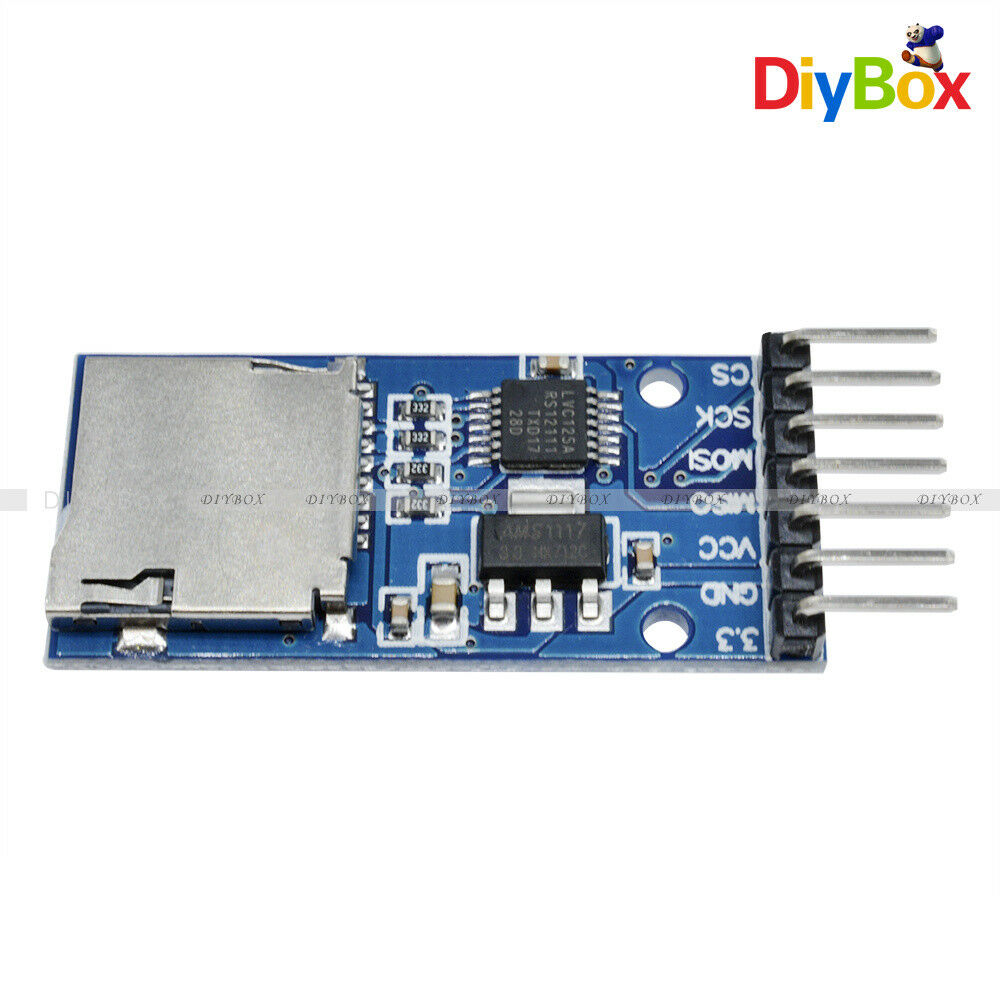New Micro SD TF Card Storage Memory Module SPI Level Conversion For Arduino DIY