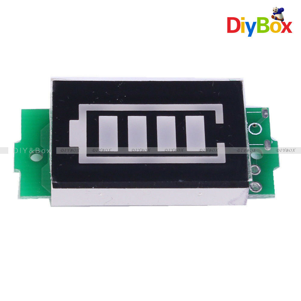 1S Lithium Battery Capacity Indicator module 4.2V Dispaly Power Vehicle Tester