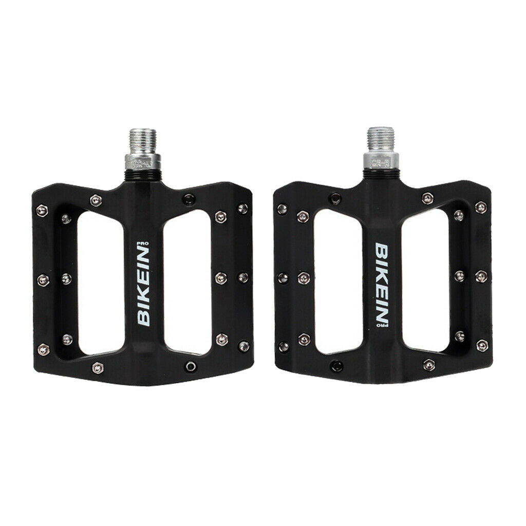 Pair Bike Pedal Anti-skid Foot Bearings Treadle Bicycle Accessories Black