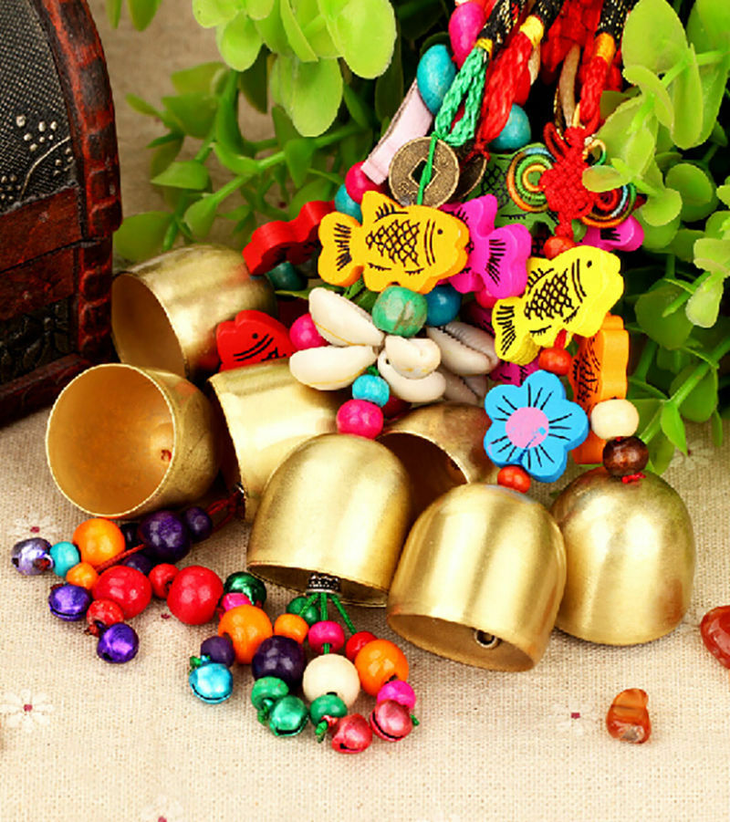 National Copper Bell Mobile Wind Chime Outdoor Living Home Yard Garden Decor hs