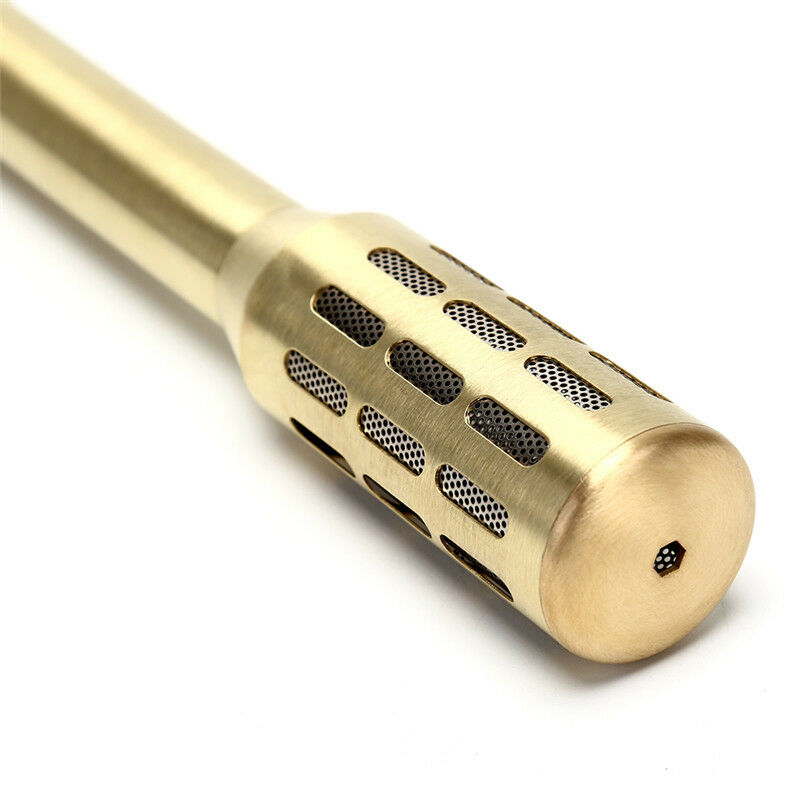 Big Copper Moxa Roller Stick Brass Moxibustion Massage Burner Improve Blood TH