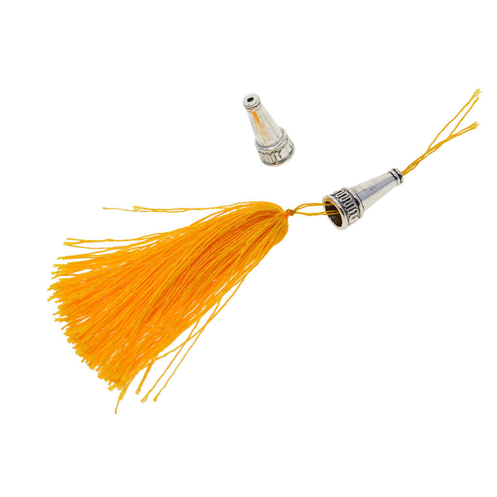20pcs Cone Shape Cord Tassel End Caps Beads Caps Stopper Jewelry Findings