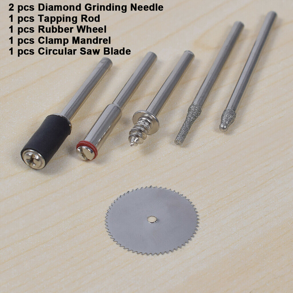 Cordless Mini Electric Drill Grinder Set 3 Speeds Woodworking Rotary Tool
