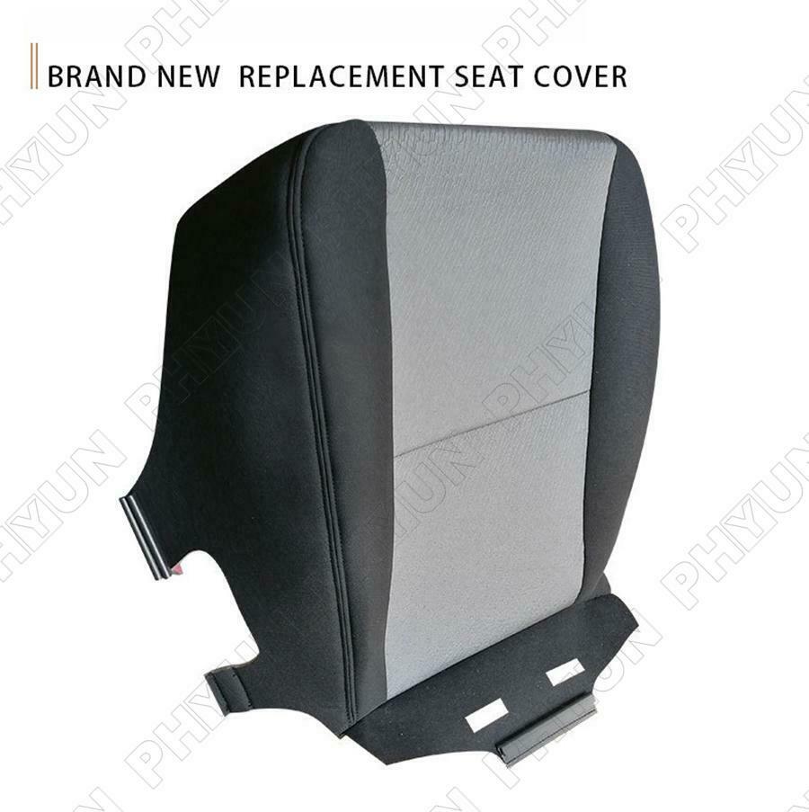 For 2007-14 Chevy Silverado 1500 2500HD 3500HD Seat Cover Driver Side Grey Cloth