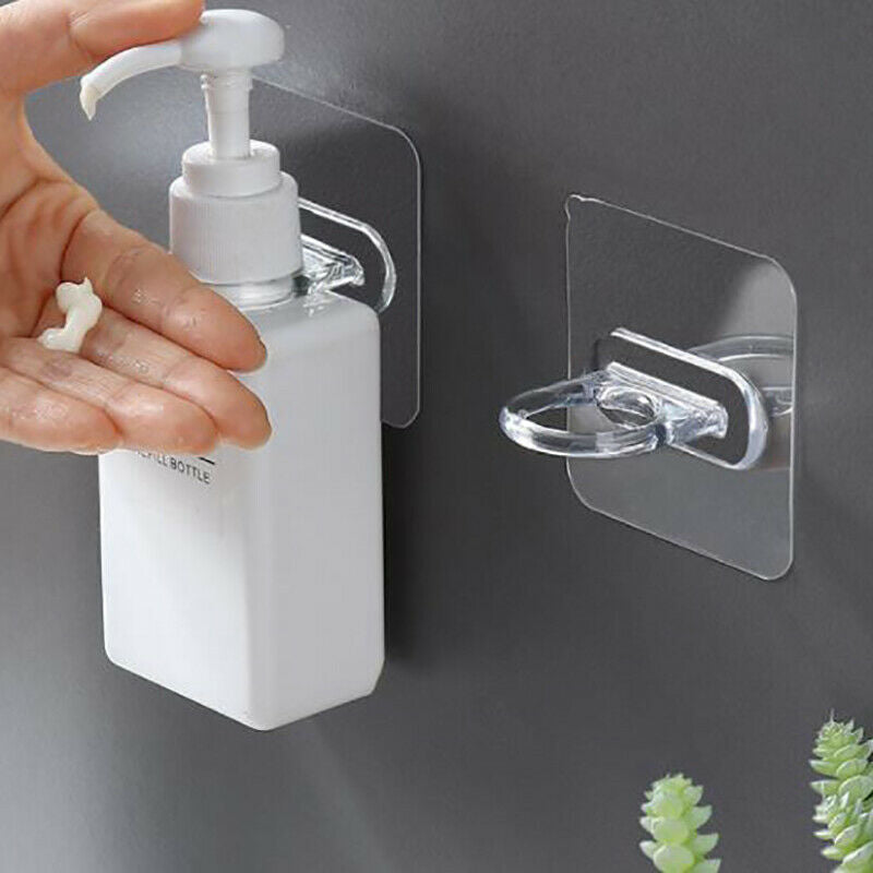 6pcs/set Multifunctional Round Hook Shelf Support Holder Cabinet Shelf AdhesBDA