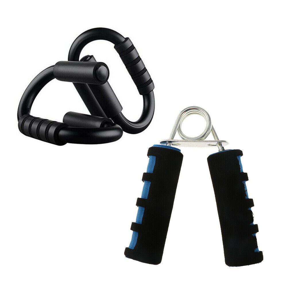 Push Up Bars Steel Pushup Stands with Foam Grip and Non-slip Hand Gripper