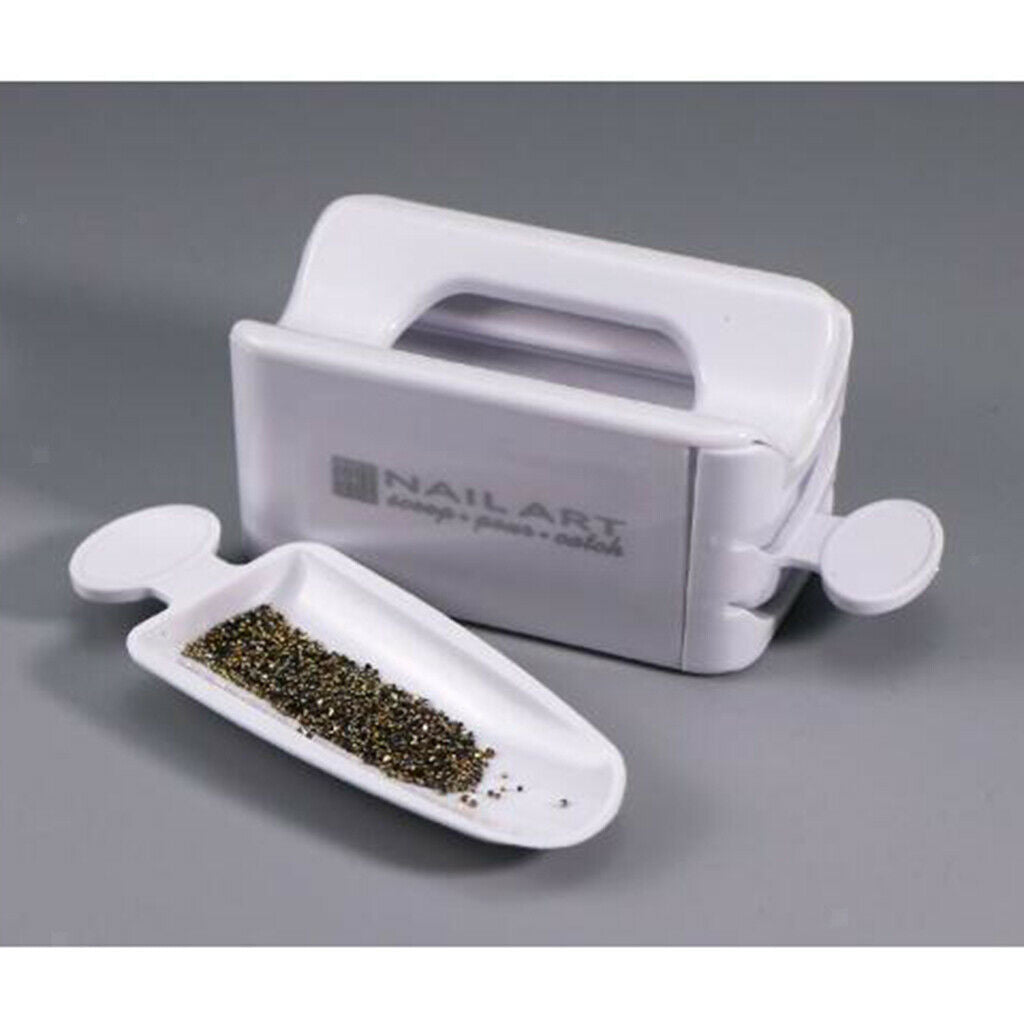 Dip Powder Recycling Tray 2 In 1 Dipping Powder System Accessories Nail Glitter