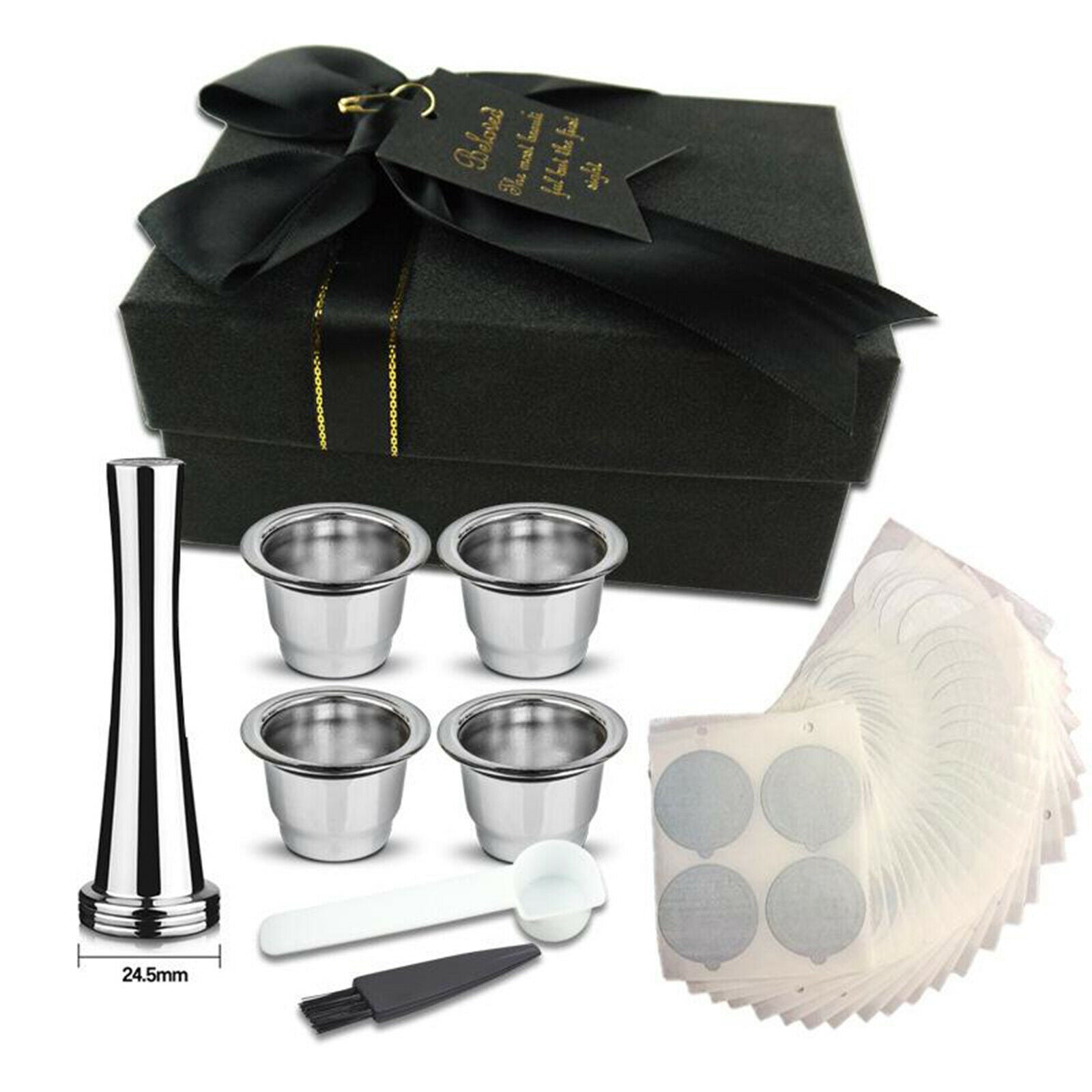 Stainless Steel Refillable Coffee Capsule Cup Precise Coffee Filter for Nespress