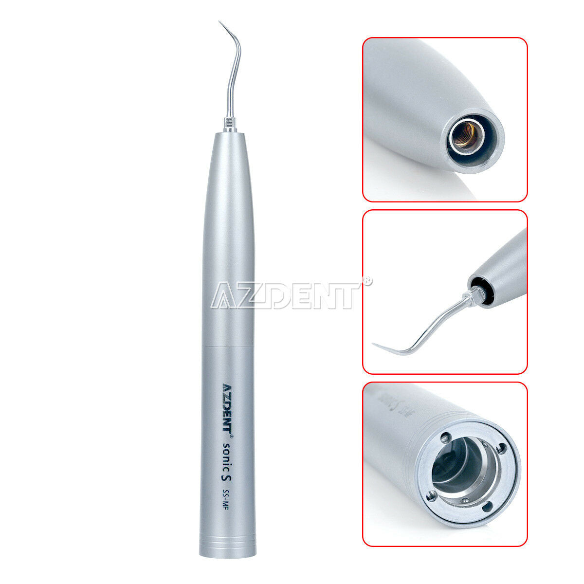 3PCS Sonicflex Style Dental Torque Air Scaler Handpiece SS-MF 3PCS Tips