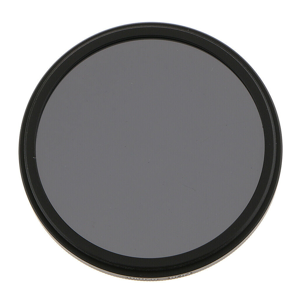 Variable ND filter 52mm ND8 ND filter HD neutral density gray filter, off