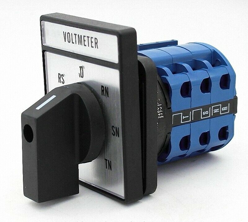 New 7-Digit Switch Conversion Voltmeter Universal