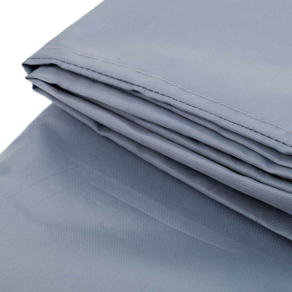 2Pcs 63x35x52cm&80x45x75cm Motor 115-225  Boat Engine Protector Cover Grey