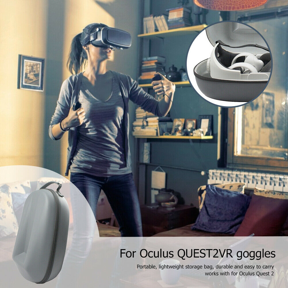 Hard Shell Carrying Storage Case for Oculus Quest 2 VR Headset Controller