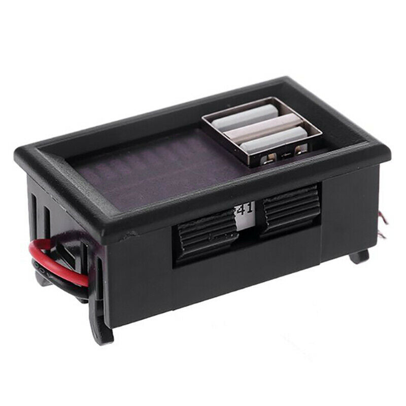 12V Digital Voltmeter Voltage Battery Panel Meter for Car Motorcycle USB 5V 2AO6