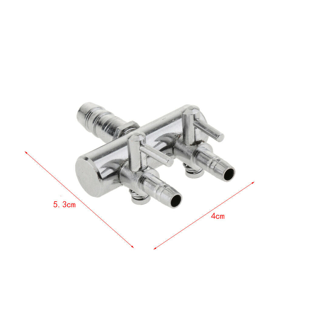 3pcs Aquarium Aquarium Air  Regulating Valve Distributor