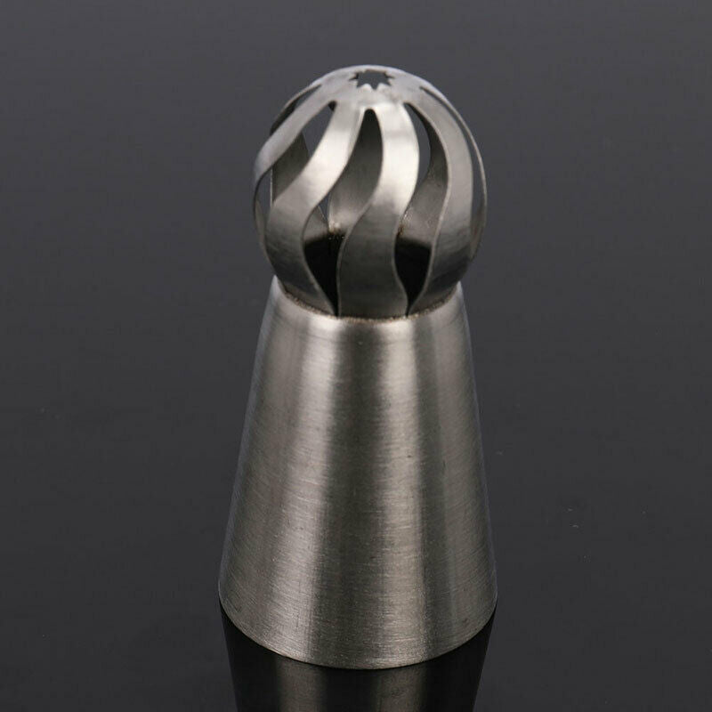 Russian Piping Nozzle 5 Styles Sphere Ball Icing Confectioners Pastry Sug.l8