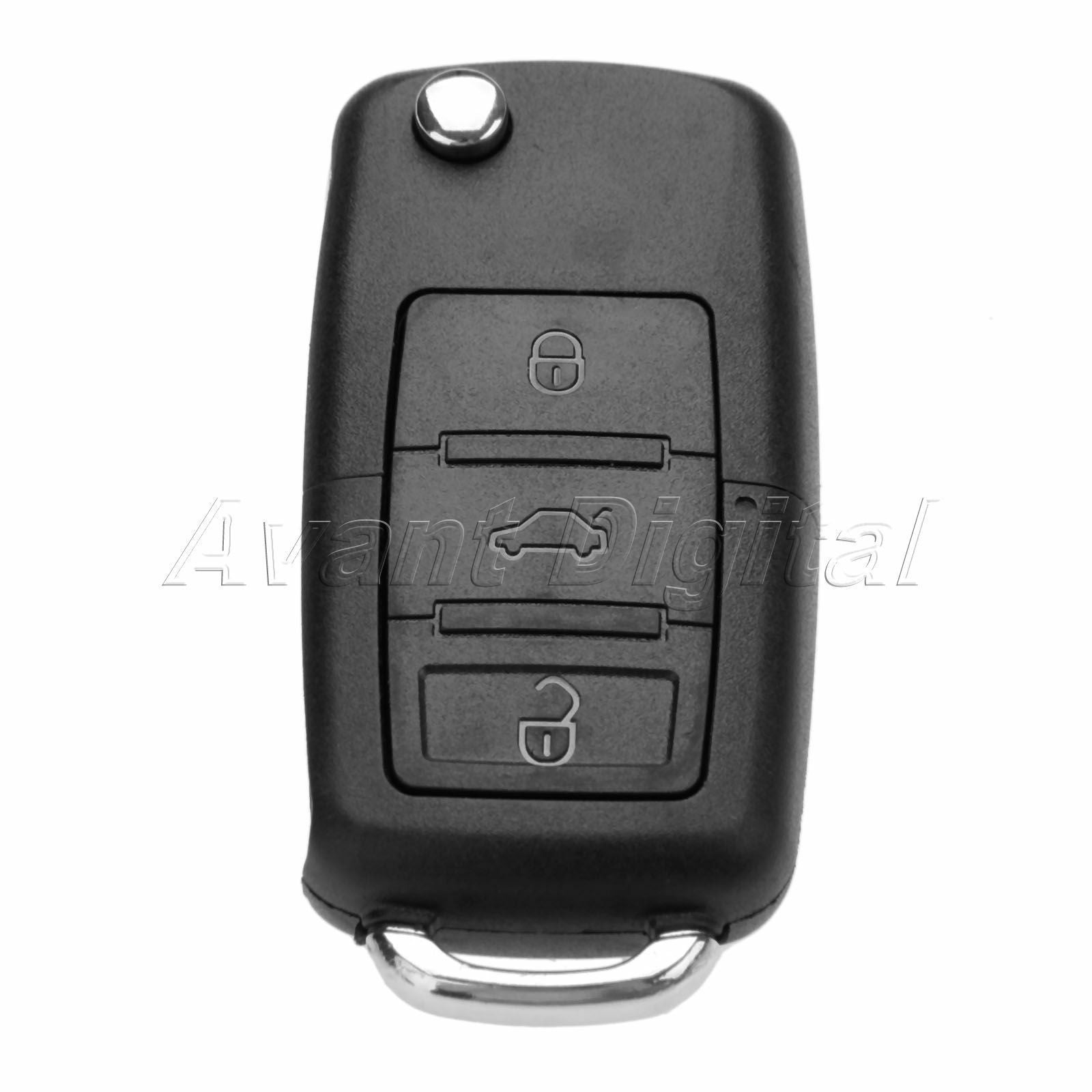 1Pc Remote Key 3 Buttons 434MHz ID48 Chip 1J0959753DA Fit For 2003-2005  Bora