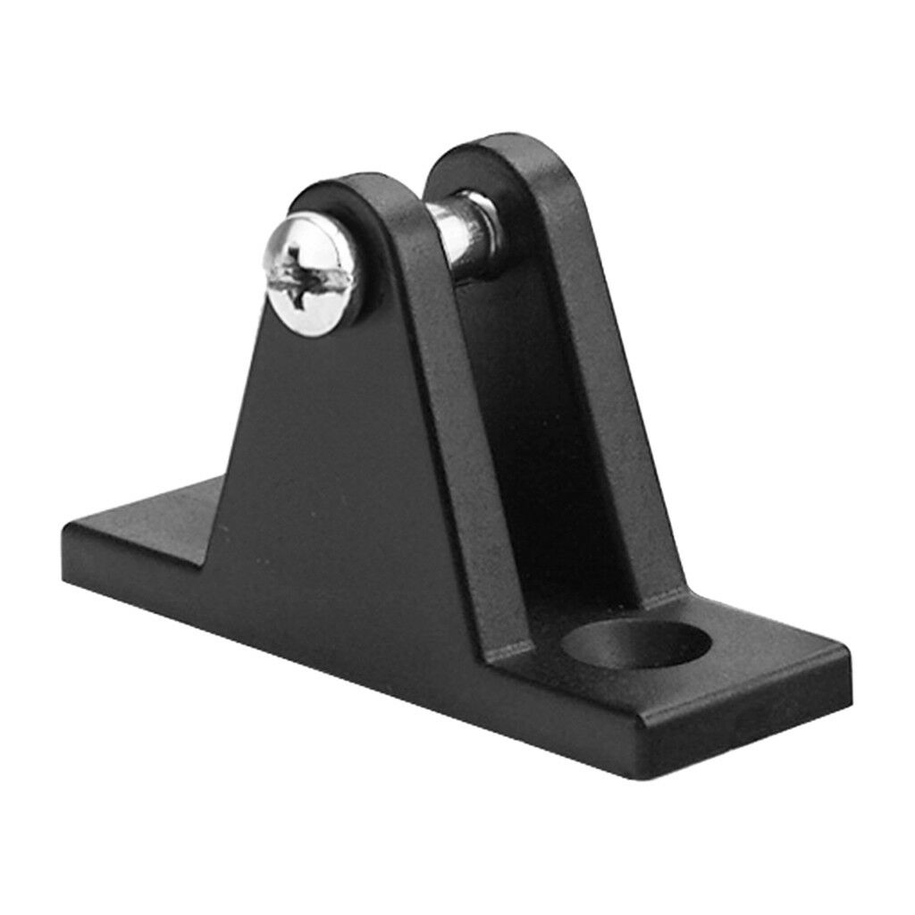 Marine Boat Bimini Top Fitting Nylon Deck Hinge 2 Holes with 2 Screws