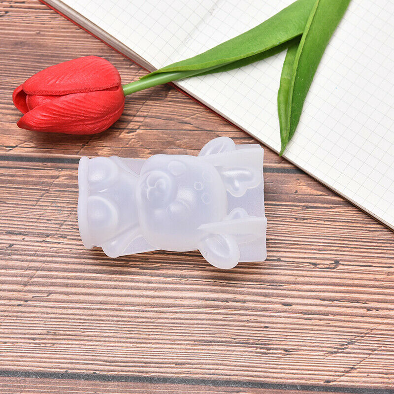 Transparent Mirror Elk Silicone Mold DIY Making  Silicone Mould Xmas Orna.l8