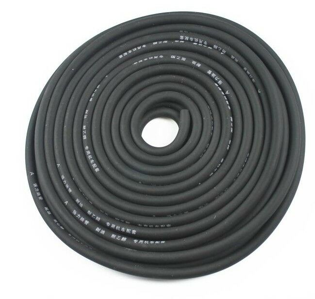 Motorcycle Car Fuel Line Petrol Pipe 5mm I/D x8mm O/D 1m Length black Fuel Hose
