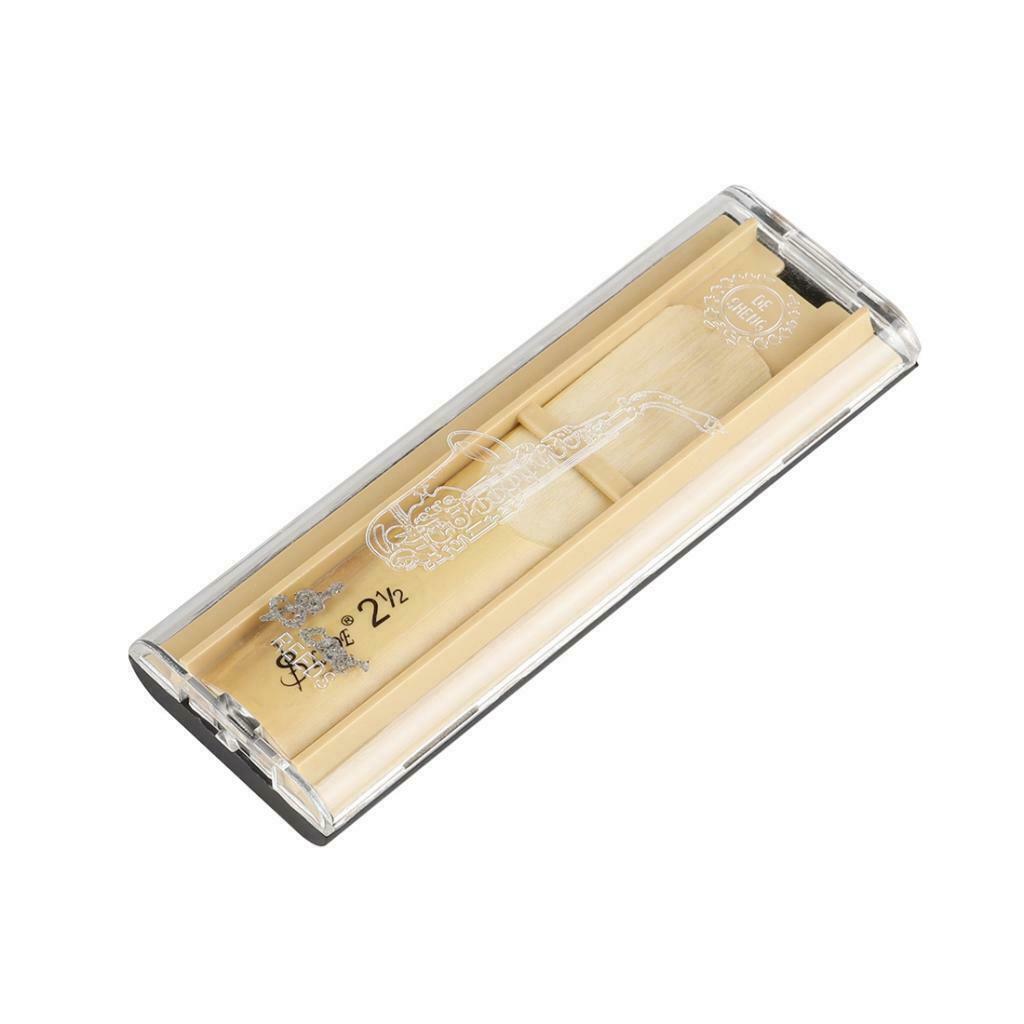 for YY-19 Sax Reeds Storage Box Saxophone Musical Instrument Parts Accs