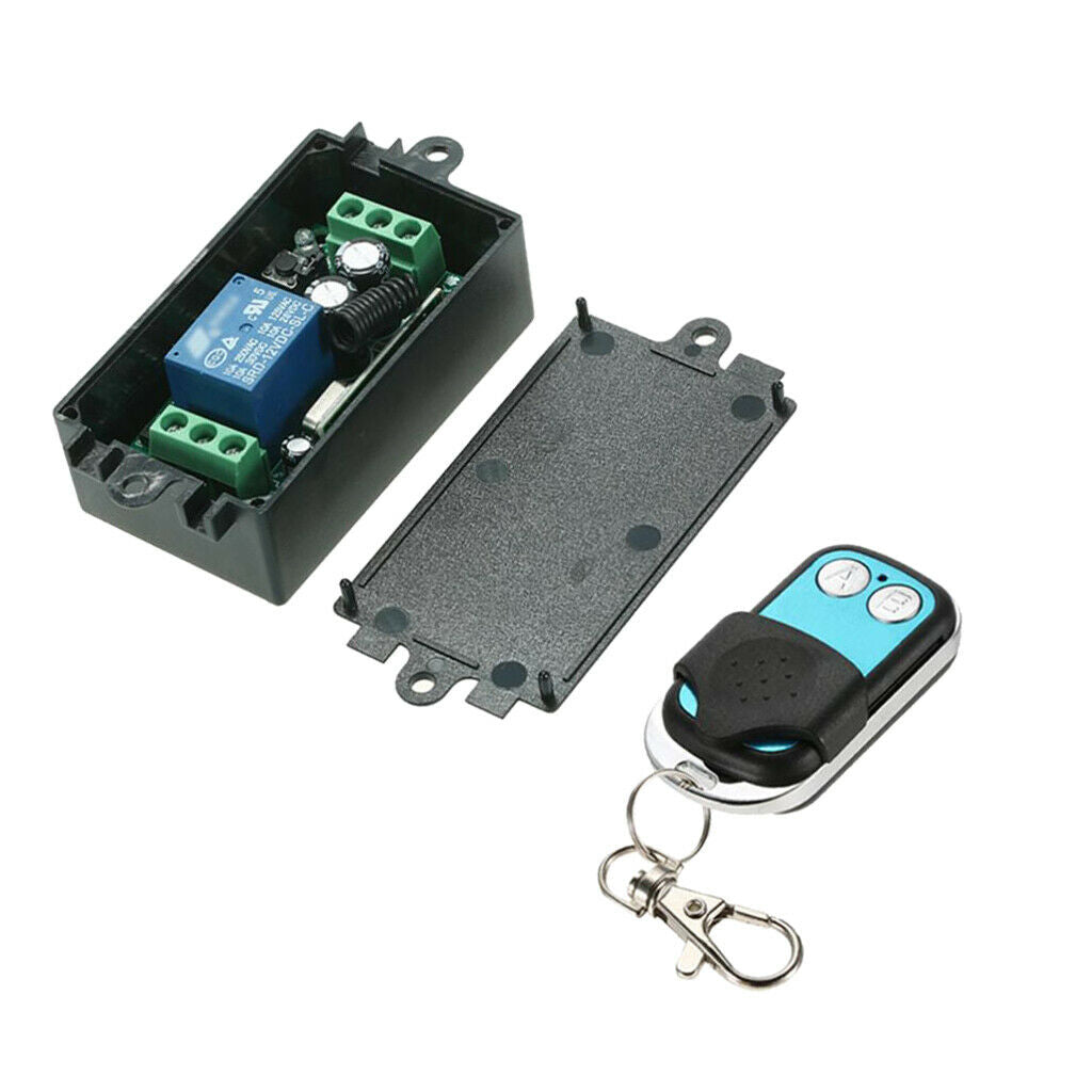 433MHz DC12V 1-CH Learning Code Wireless RF Remote Control Switch Receiver