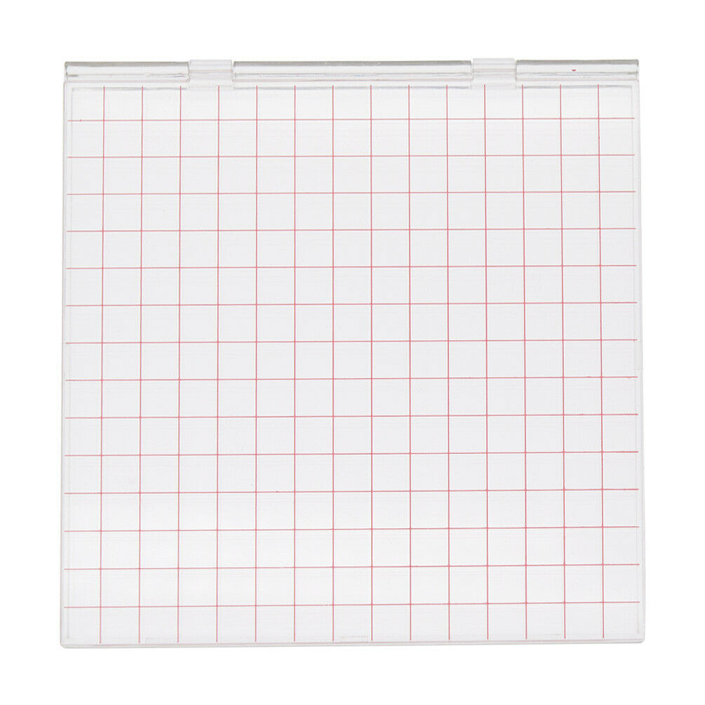 Clear Stamps Tool Positioning Transparent Acrylic Stamping Card Making Craft DIY