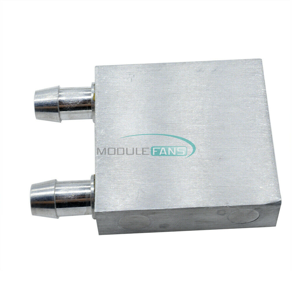 2PCS 40x40x12mm Aluminum Water Cooler Cooling Heatsink For TEC1-12706 CPU LED