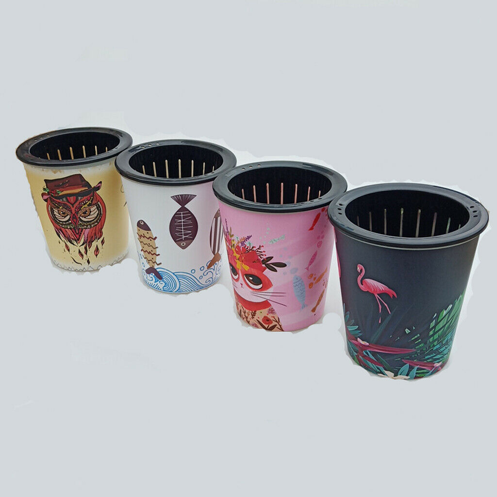 Self Watering African Violet Planter Pots for Potting Small House Plants-Cat