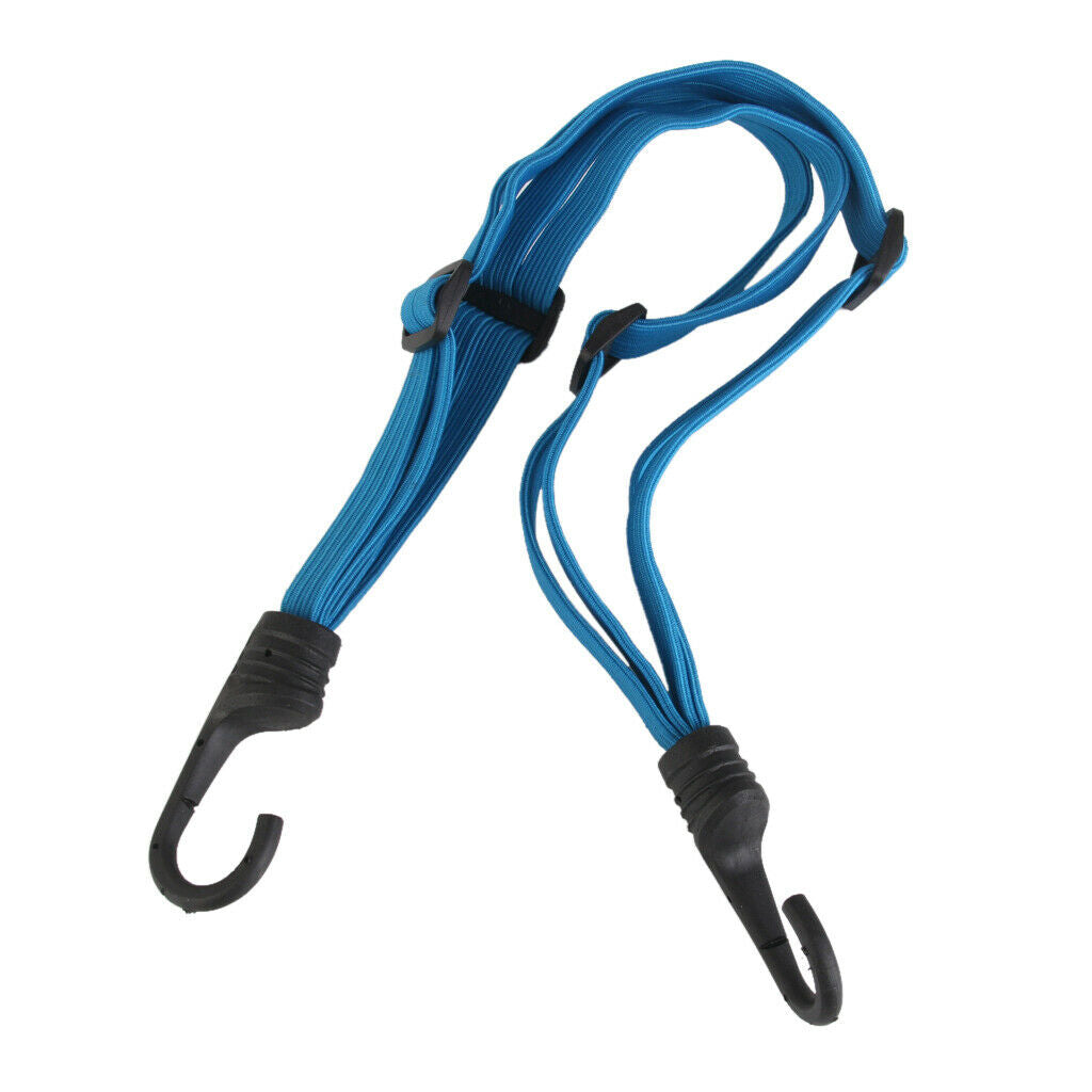 Motorcycle Retractable Strength Helmet Elastic Band Rope And Hooks