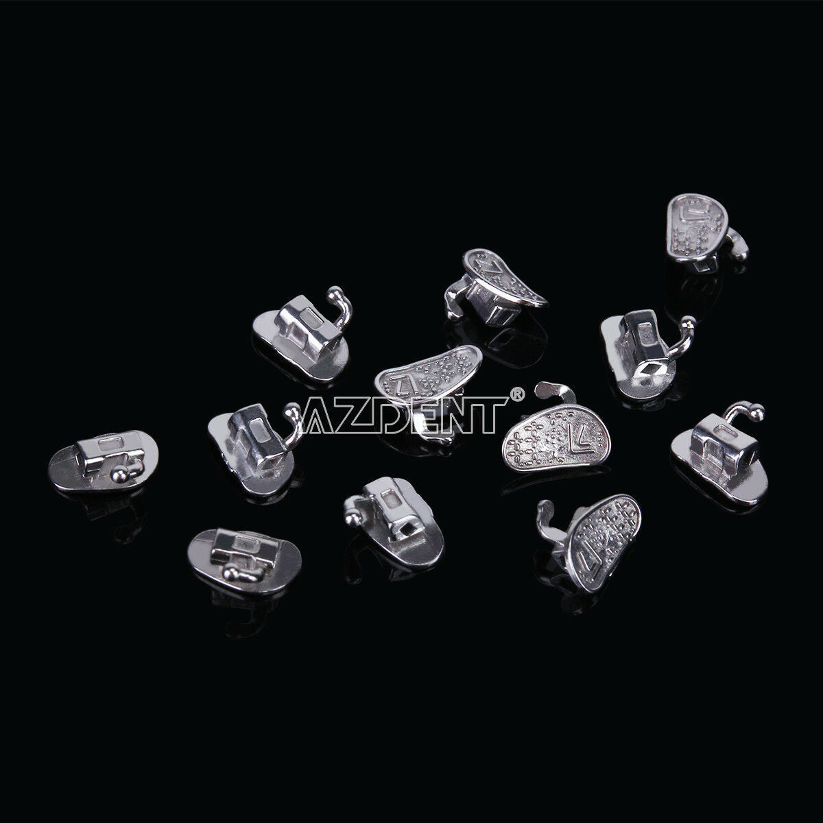 2 Kits Dental Orthodontic Buccal Tube Single Bondable Roth .022 2nd Molar N-conv