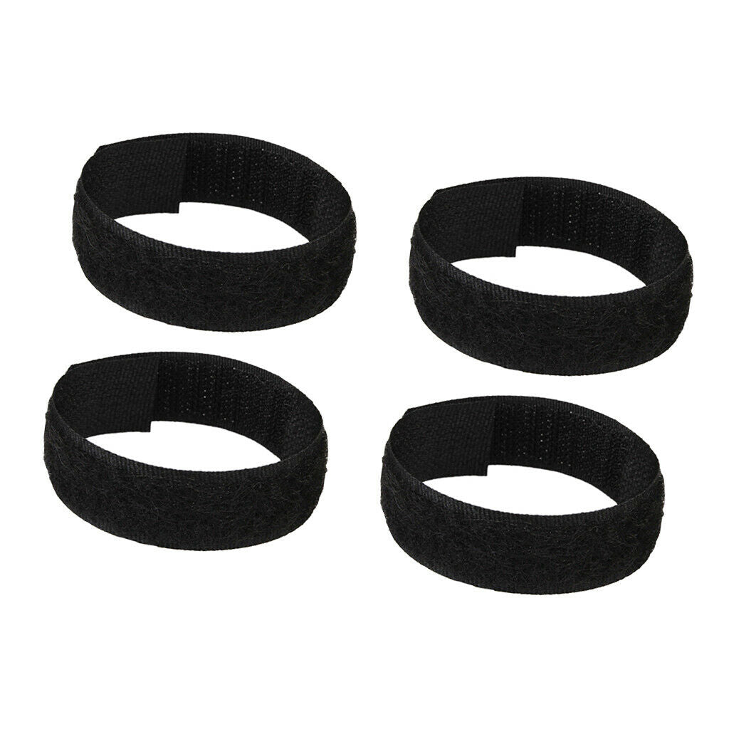 24Pcs No Crow Collar for Roosters Chicken No Crowing Belt Neckband Black&Red