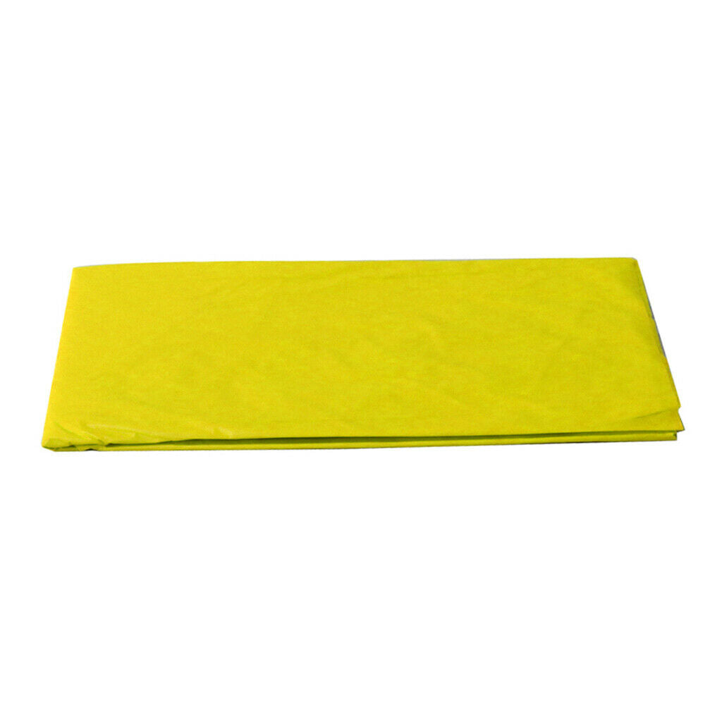Plain Disposable Table Cloth Covers Party Tablecloths Party Supply Yellow