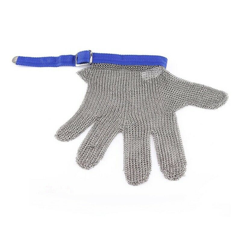 Cut-Resistant Stainless Steel Gloves 304 Stainless Steel Wire Gloves Are UseI8Y1
