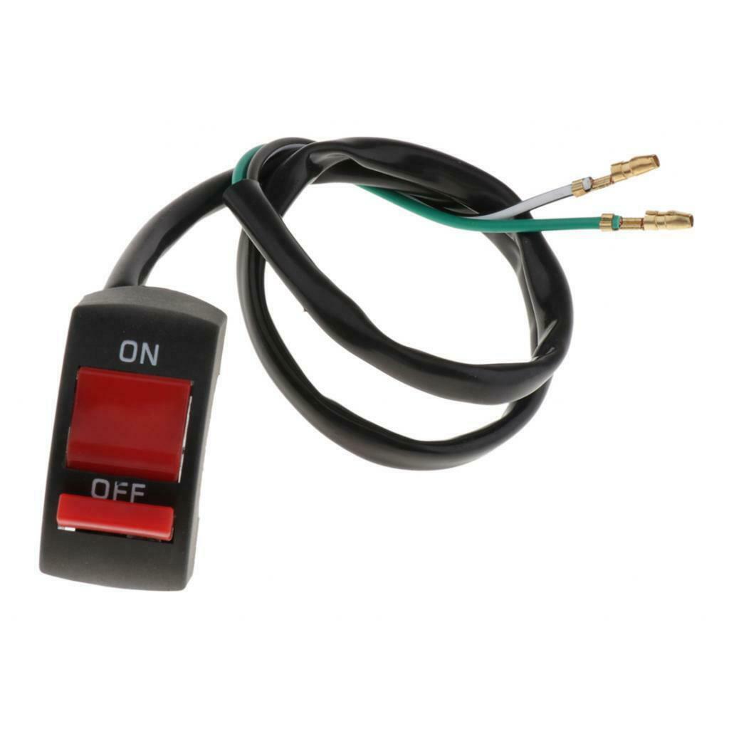 7/8" Motorcycle Headlight Electric Switch Motor ON OFF Fog Lamp Turn Signal