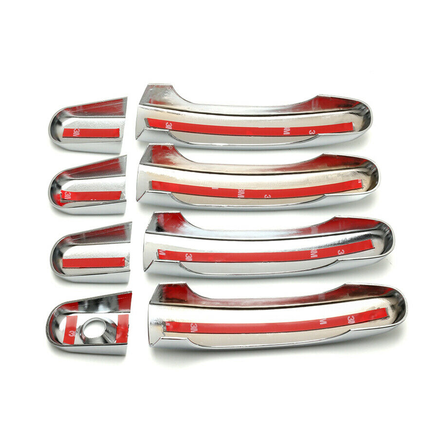 Weather Proof Chrome Door Handle Cover For Chevy Tahoe Suburban Yukon 2015-2018